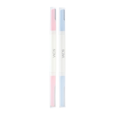 SET DAO CẠO MÀY 2 ĐẦU VACOSI - DC18