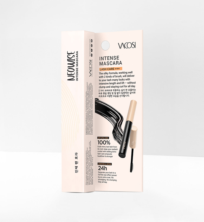 MASCARA DÀI VÀ CONG MI TỰ NHIÊN NEOWISE INTENSE - VM31