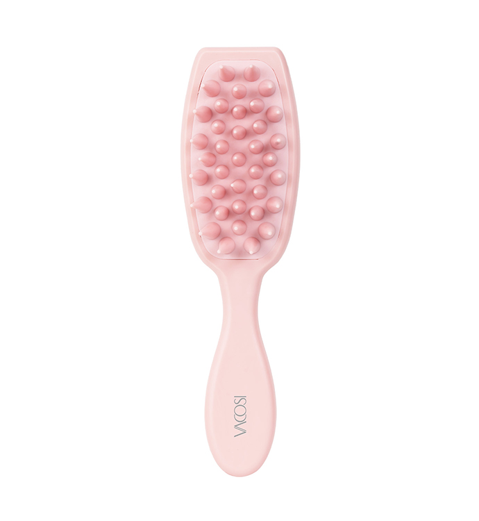 LƯỢC GỘI & MASSAGE ĐẦU RĂNG SILICONE CÓ TAY CẦM - C21